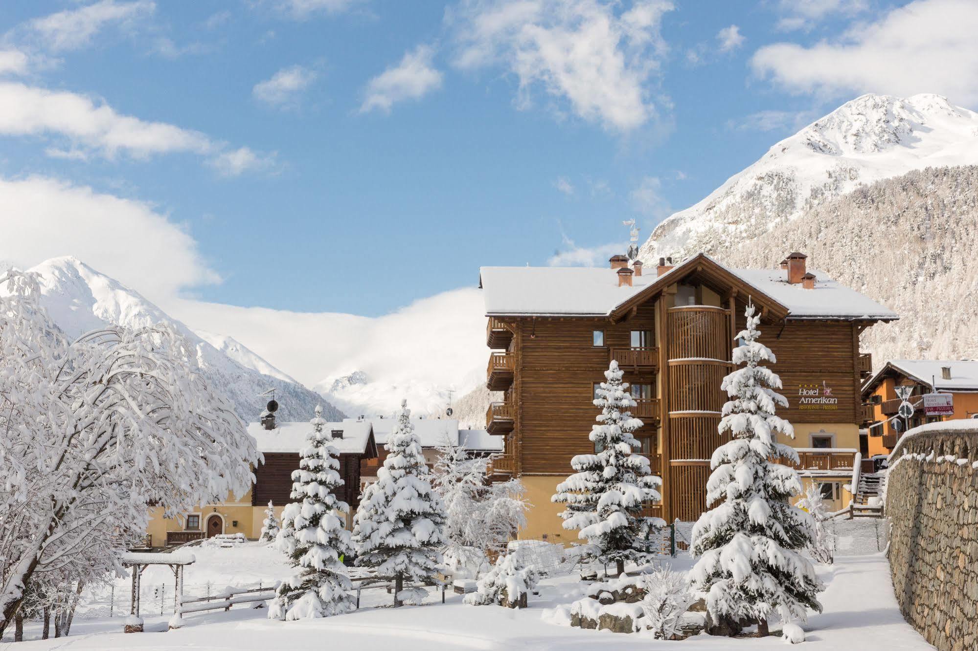 Hotel Amerikan Livigno Exteriér fotografie