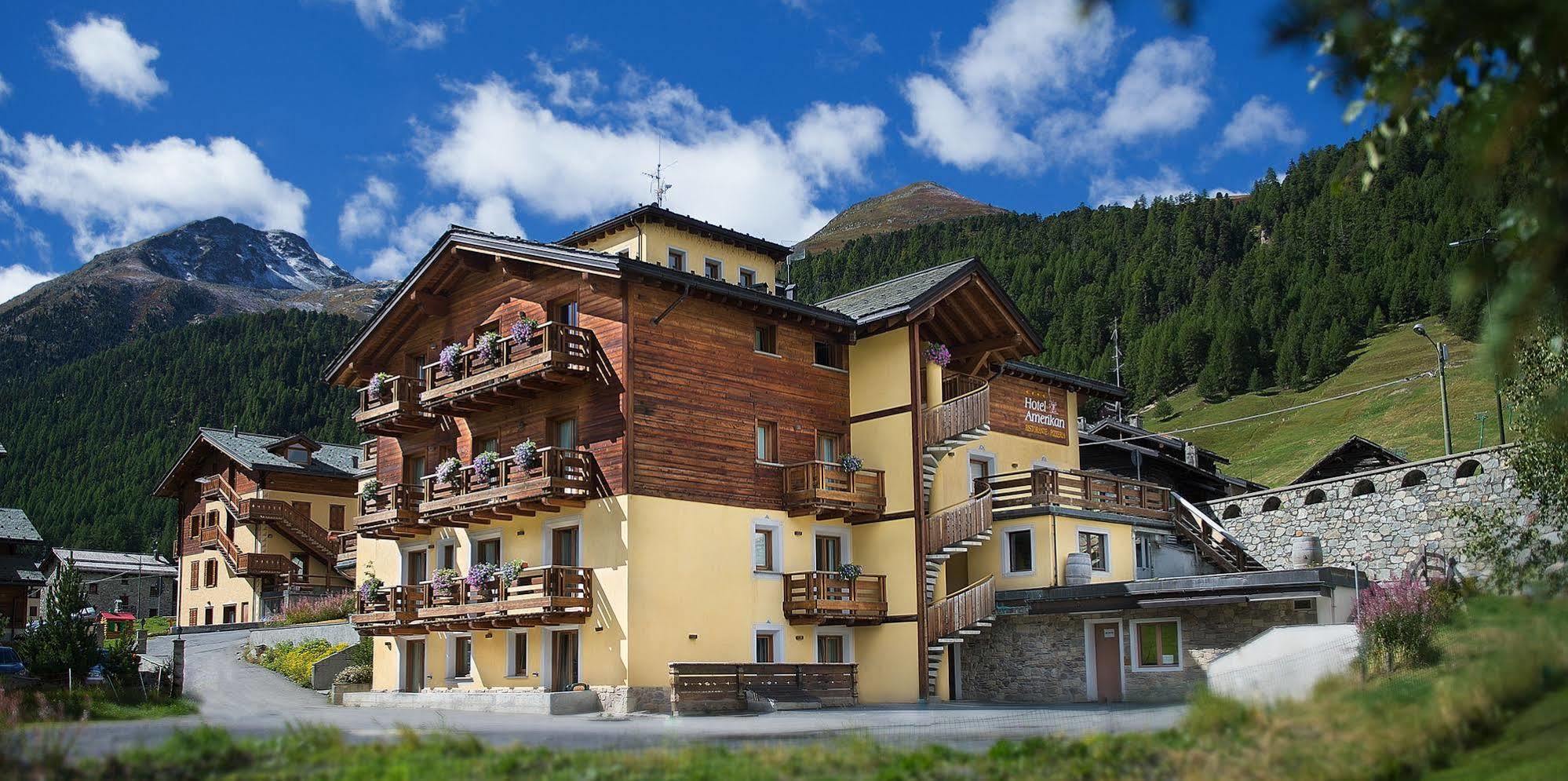 Hotel Amerikan Livigno Exteriér fotografie